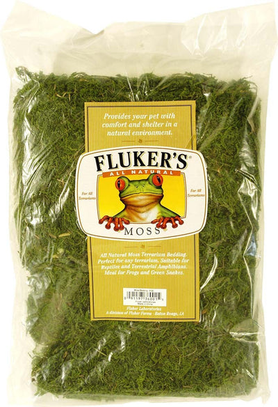 Fluker's All Natural Moss Bedding Substrate Green 1ea/8 qt, LG