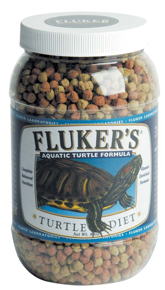 Fluker's Aquatic Turtle Formula Turtle Diet Dry Food 1ea/8 oz