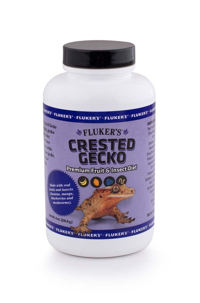 Fluker's Premium Crested Gecko Fruit and Insect Diet Supplement 1ea/8 oz