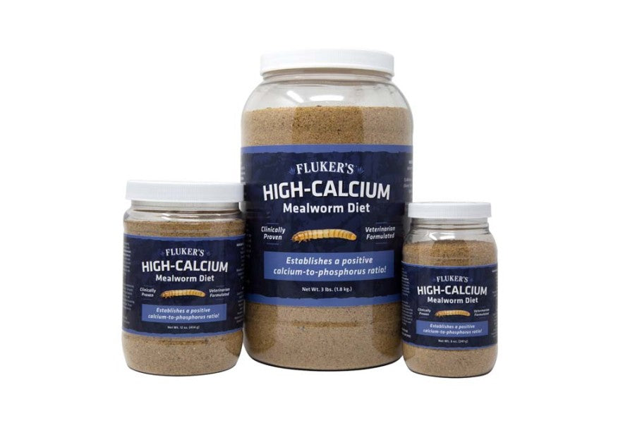 Fluker's High-Calcium Mealworm Diet Supplement 1ea/12 oz