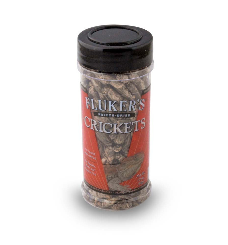Fluker's Freeze Dried Crickets Reptile Food 1ea/1.2 oz