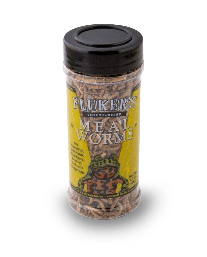 Fluker's Freeze Dried Mealworms Reptile Food 1ea/1.7 oz