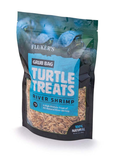 Fluker's Grub Bag Turtle Treat River Shrimp Dry Food 1ea/6 oz