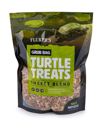 Fluker's Grub Bag Turtle Treat Insect Blend Dry Food 1ea/12 oz