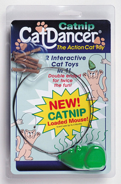 Cat Dancer Products Catnip Cat Dancer Toy Green 1ea