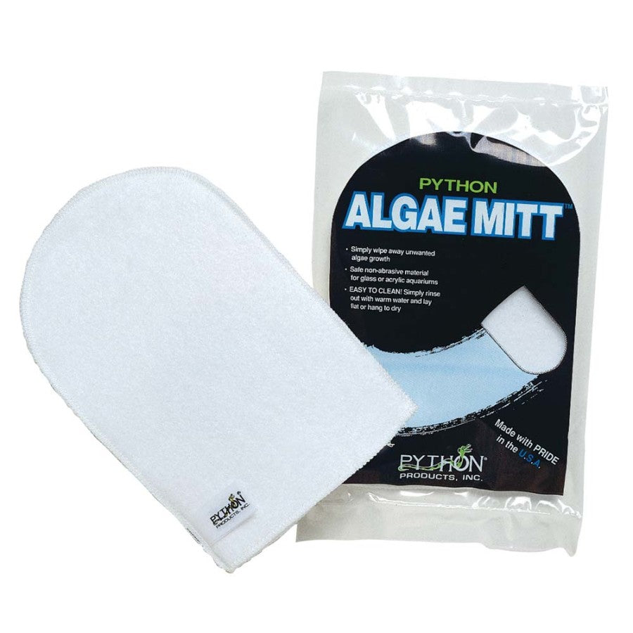 Python Algae Mitt Cloth White 1ea/One Size