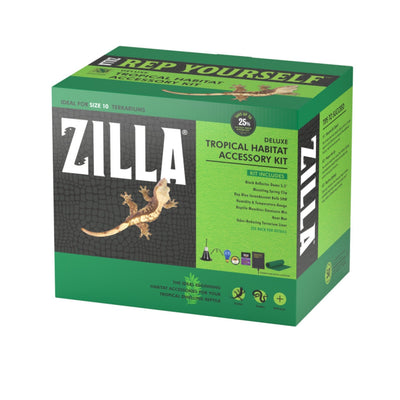 Zilla Tropical Habitat Accessory Kit 1ea