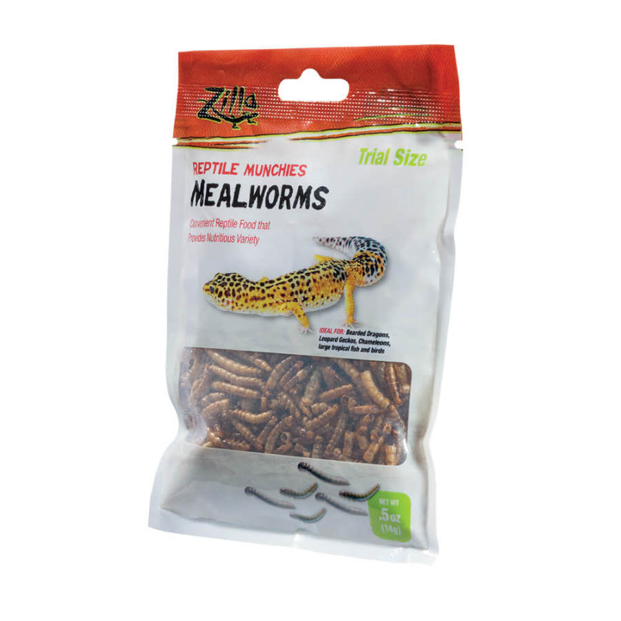 Zilla Reptile Munchies Mealworm 1ea/.5 oz
