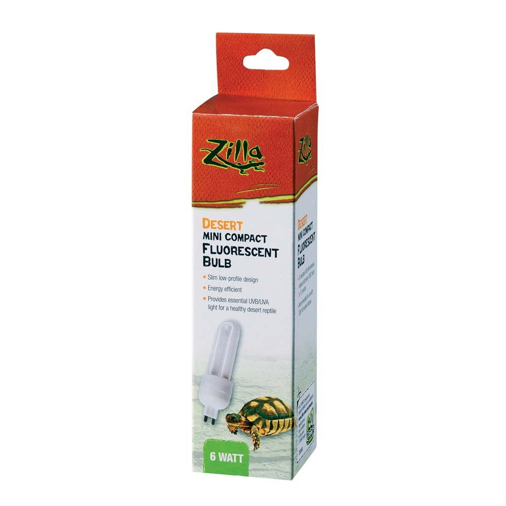 Zilla Mini Compact Fluorescent Bulbs Desert 1ea/One Size