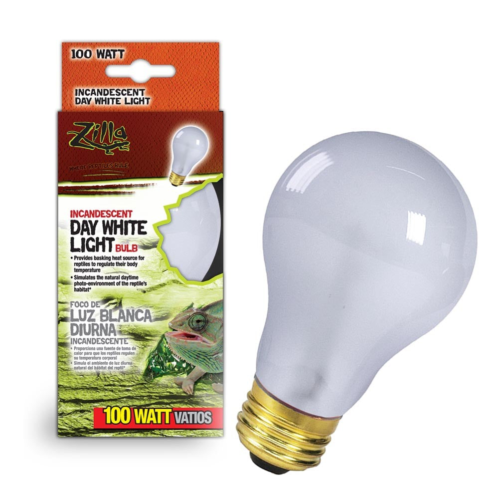 Zilla Incandescent Bulbs Day White 1ea/100 W