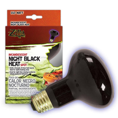 Zilla Incandescent Spot Bulbs Night Black 1ea/150 W