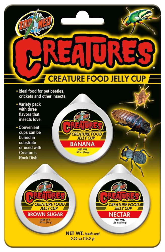 Zoo Med Creatures Food Jelly Cup 1ea/3 pk, 0.56 oz