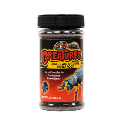 Zoo Med Creatures Blue Death Feigning Beetle Food 1ea/2 oz
