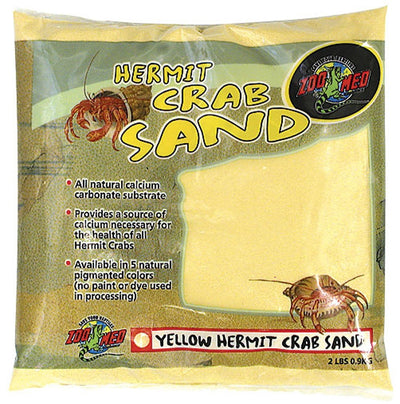 Zoo Med Hermit Crab Sand Yellow 1ea/2 lb
