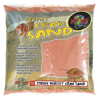 Zoo Med Hermit Crab Sand Mauve 1ea/2 lb