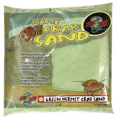 Zoo Med Hermit Crab Sand Green 1ea/2 lb