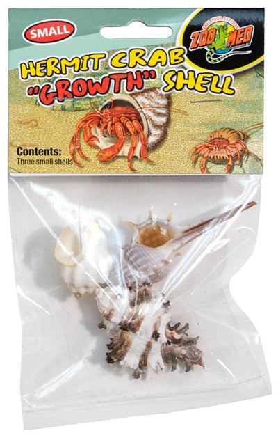 Zoo Med Hermit Crab Growth Shell Assorted 1ea/SM, 3 pk