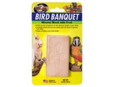 Zoo Med Bird Banquet Fruit Formula Mineral Block Pink 1ea/5 oz, LG