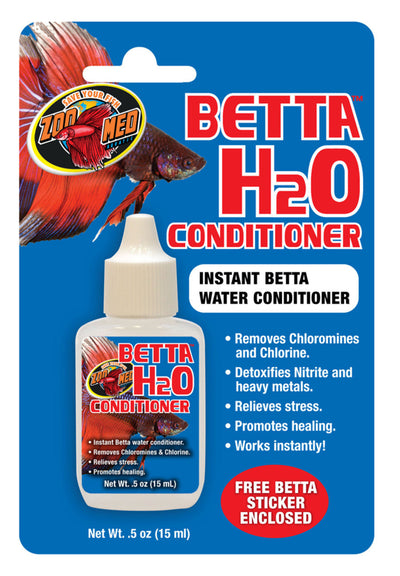 Zoo Med Betta H2o Conditioner 1ea/0.5 fl oz