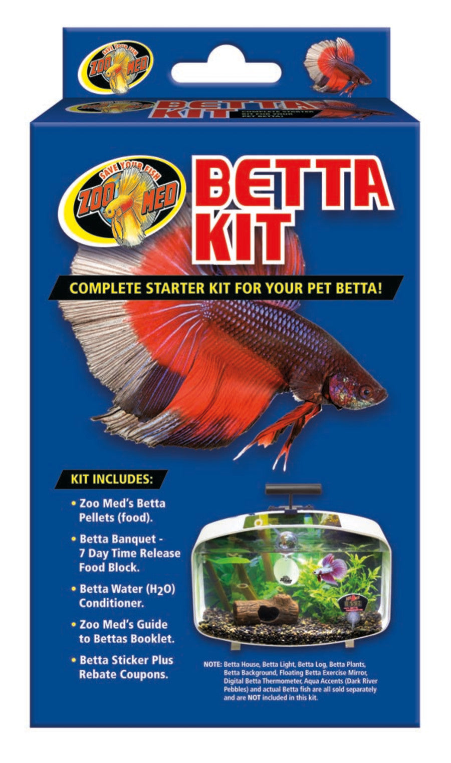 Zoo Med Betta Starter Kit 1ea