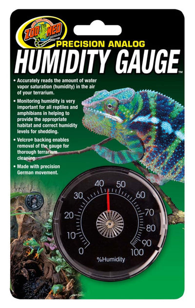 Zoo Med Precision Analog Humidity Gauge 1ea