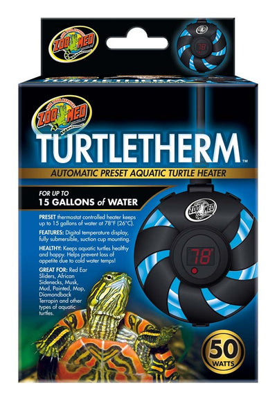 Zoo Med Turtletherm Automatic Preset Aquatic Turtle Heater 1ea/50 W