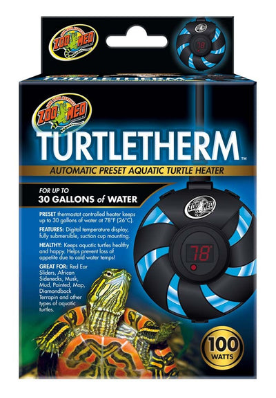 Zoo Med Turtletherm Automatic Preset Aquatic Turtle Heater 1ea/100 W