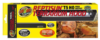 Zoo Med ReptiSun T5 HO High Output Terrarium Hood 1ea/14 in