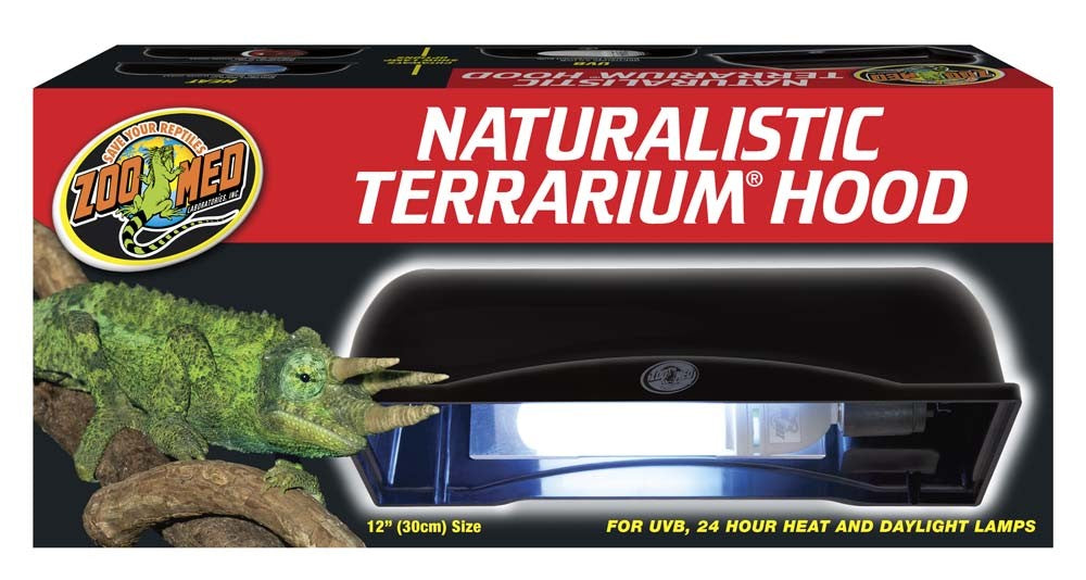 Zoo Med Naturalistic Terrarium Hood Black 1ea/12 in