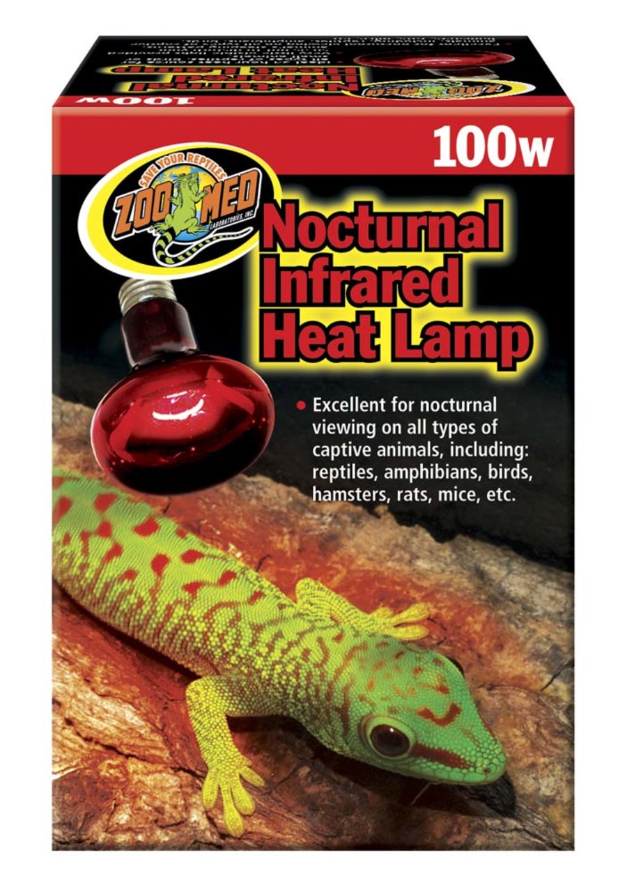 Zoo Med Nocturnal Infrared Heat Lamp 1ea/100 W