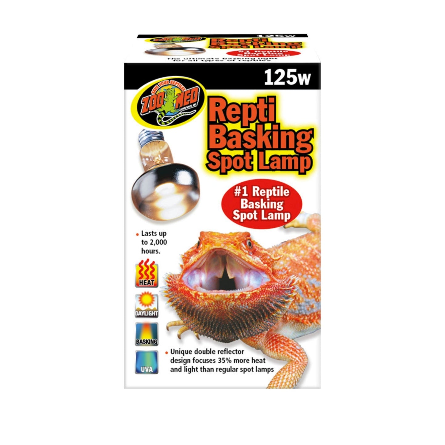 Zoo Med Repti Basking Spot Lamp 1ea/125 W