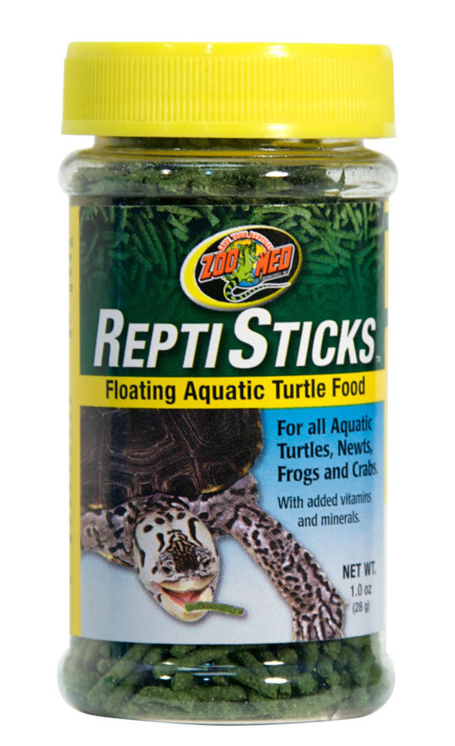 Zoo Med Reptisticks Floating Aquatic Turtle Dry Food 1ea/1 oz