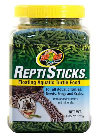 Zoo Med Reptisticks Floating Aquatic Turtle Dry Food 1ea/4.85 oz