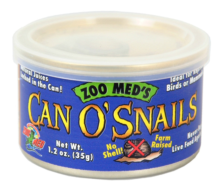 Zoo Med Can O' Snails Reptile Wet Food 1ea/1.7 oz