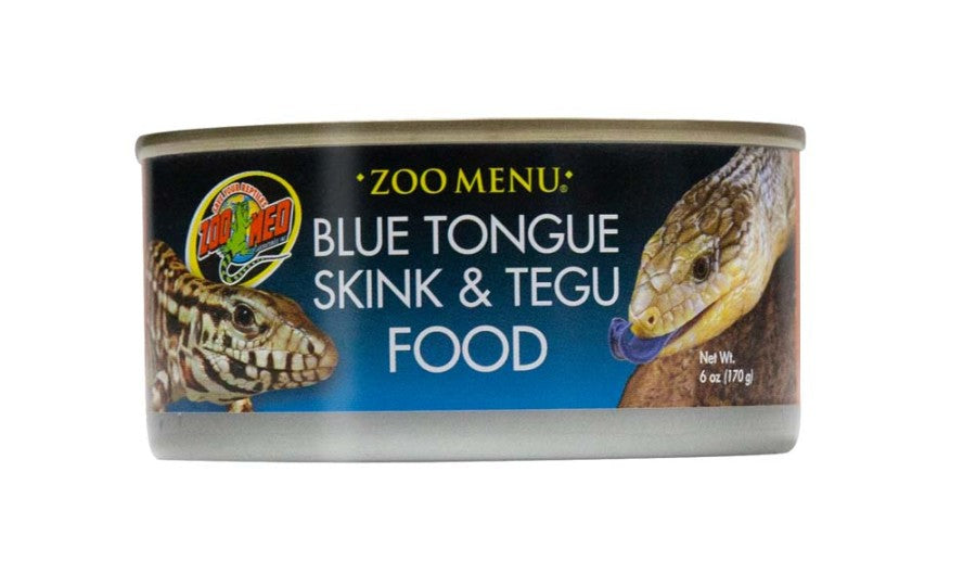 Zoo Med Blue Tongue Skink & Tegu Canned Wet Food 1ea/6 oz