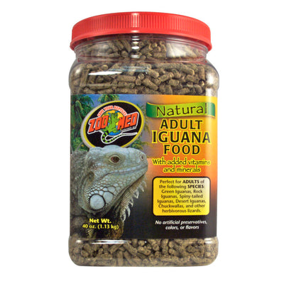 Zoo Med All Natural Adult Iguana Dry Food 1ea/40 oz