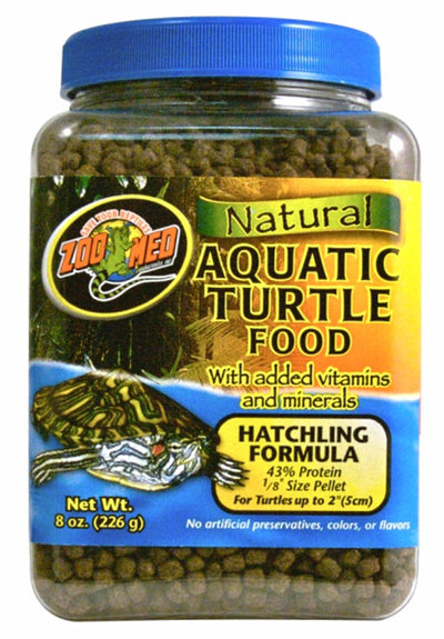 Zoo Med Aquatic Turtle Micro Pellet Hatchling Food 1ea/8 oz