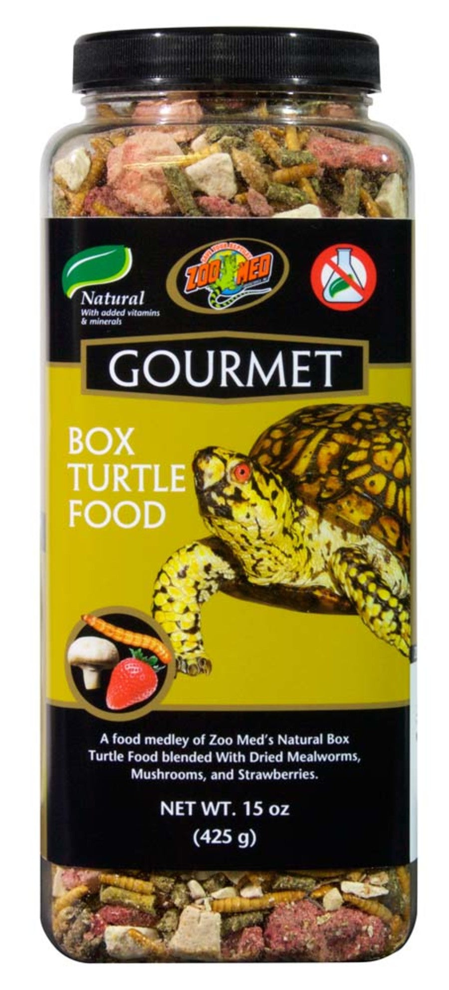 Zoo Med Gourmet Box Turtle Dry Food 1ea/15 oz