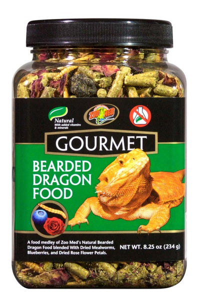 Zoo Med Gourmet Bearded Dragon Dry Food 1ea/8.25 oz