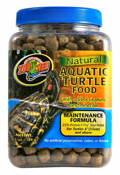 Zoo Med Aquatic Turtle Food Maintenance Formula Dry Food 1ea/6.5 oz