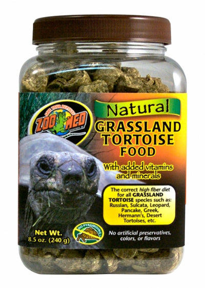 Zoo Med Natural Grassland Tortoise Dry Food 1ea/8.5 oz