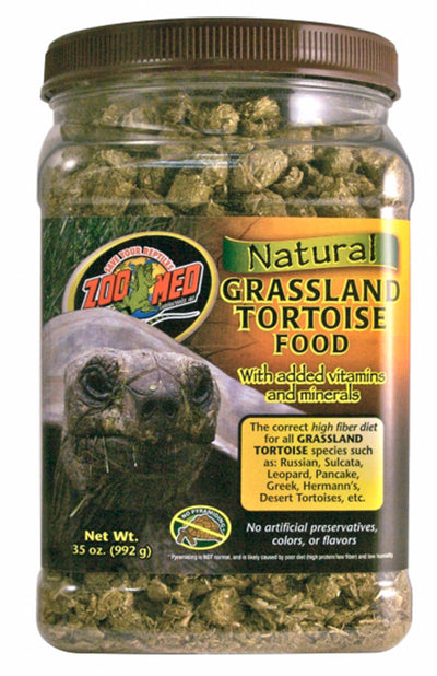Zoo Med Natural Grassland Tortoise Dry Food 1ea/35 oz