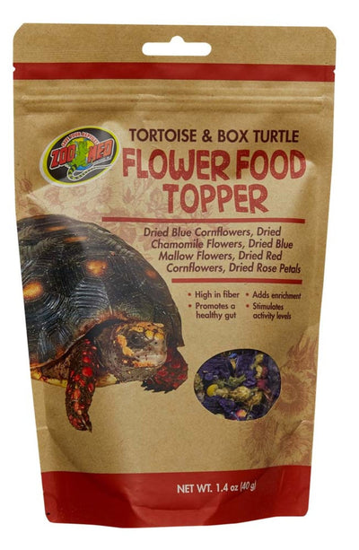 Zoo Med Tortoise & Box Turtle Flower Food Topper 1ea/1.4 oz