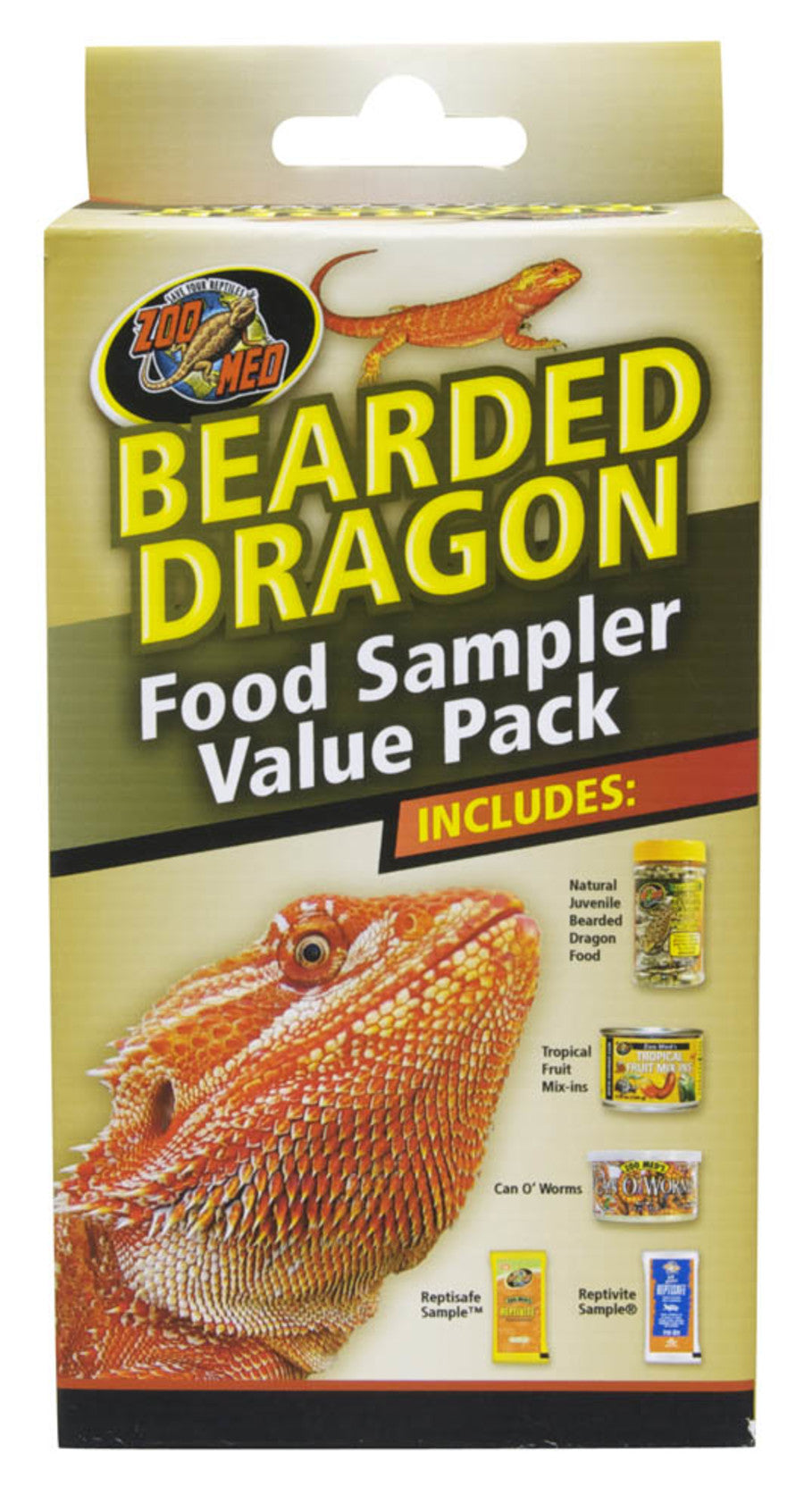 Zoo Med Bearded Dragon Food Sampler Value Pack Display 1ea