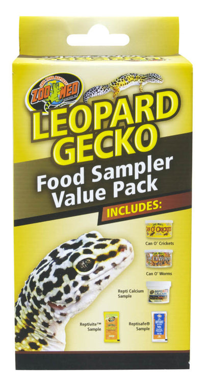 Zoo Med Leopard Gecko Food Sampler Value Pack Display 1ea