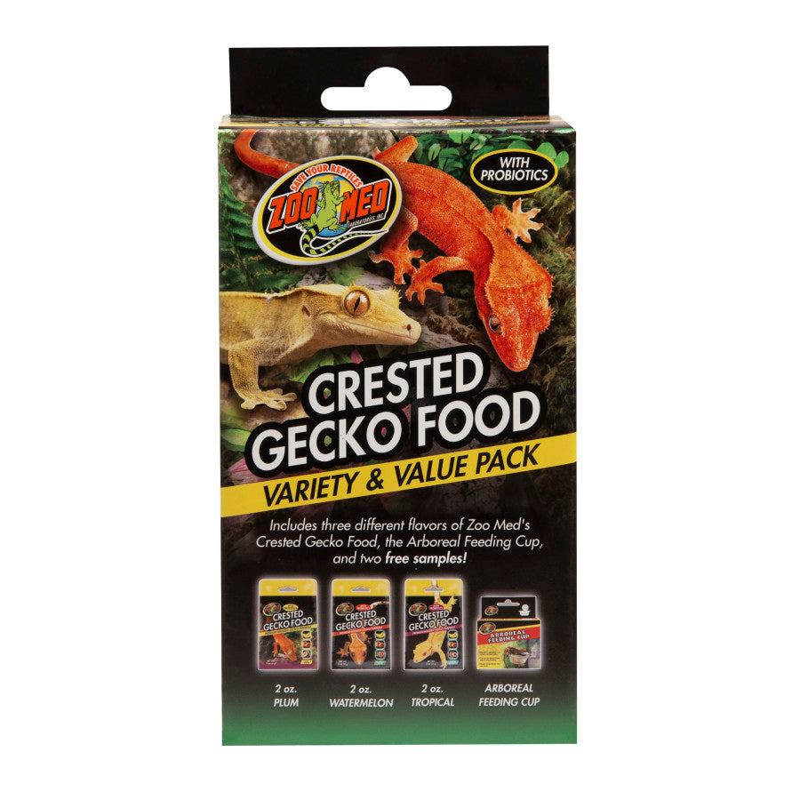 Zoo Med Crested Gecko Food 1ea/Variety & Value pk