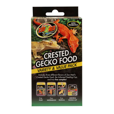 Zoo Med Crested Gecko Food 1ea/Variety & Value pk