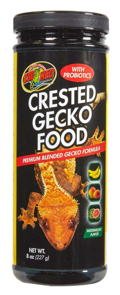 Zoo Med Crested Gecko Food Premium Blended Watermelon Dry Food 1ea/8 oz