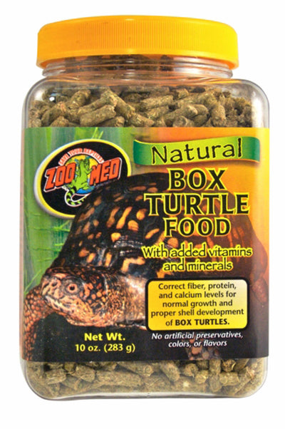 Zoo Med Natural Box Turtle Pellet Food 1ea/10 oz