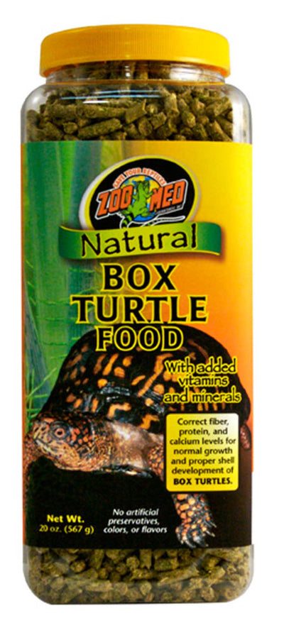Zoo Med Natural Box Turtle Pellet Food 1ea/20 oz